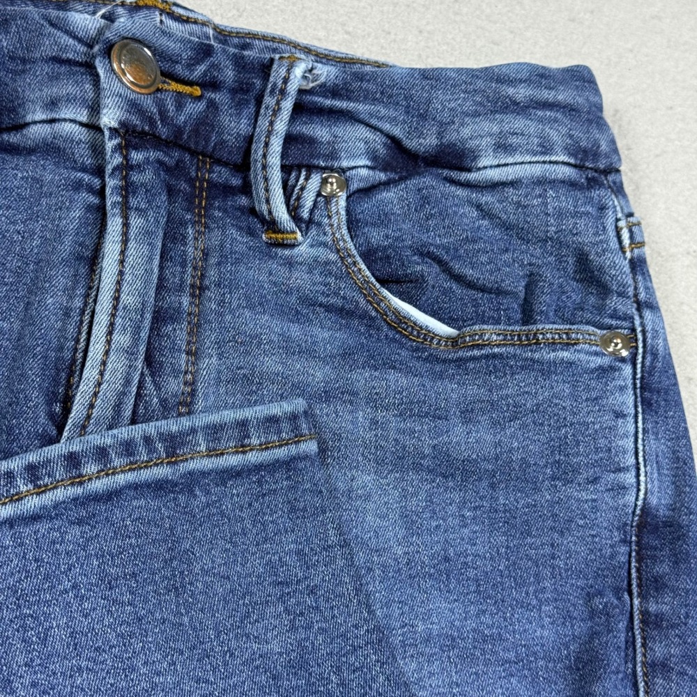 Good American Good Legs High Rise Skinny Jeans Blue Size 6 28